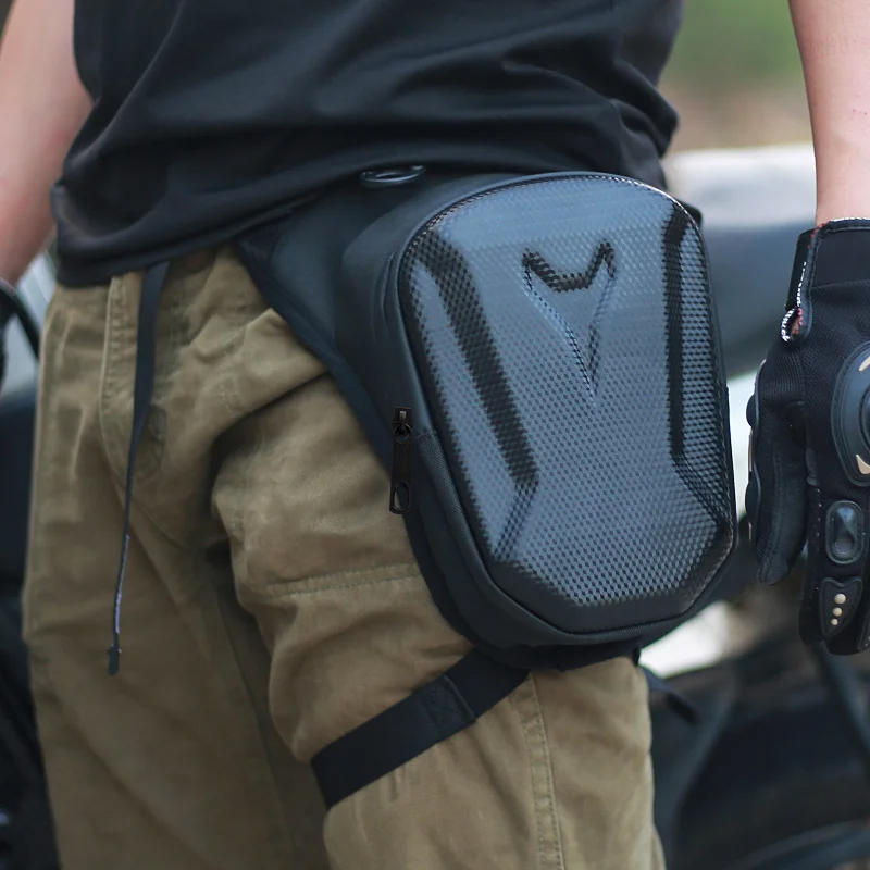 Motorcycle Gear Companies - Motorrad Beintasche Wasserdichte Hüfttasche Crossbody Biker