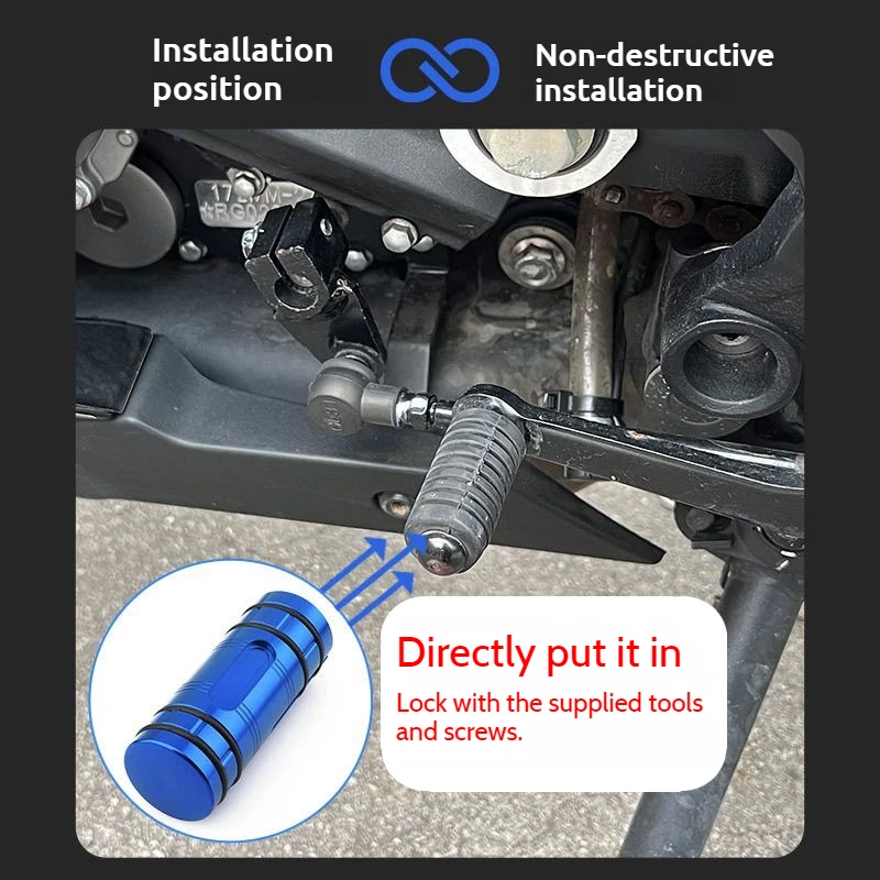 Motorrad-Schalthebelverlängeru – Motorcycle Gear Lever Extender Bewertung und Preis